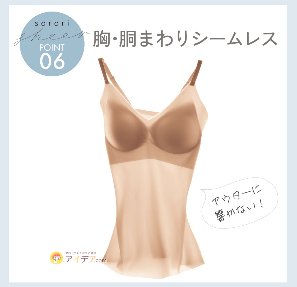 胸・胴まわりシームレス