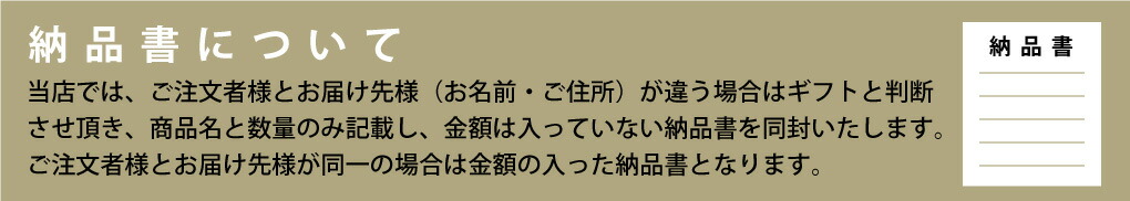 納品書について