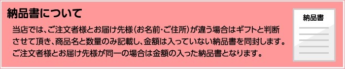 納品書について