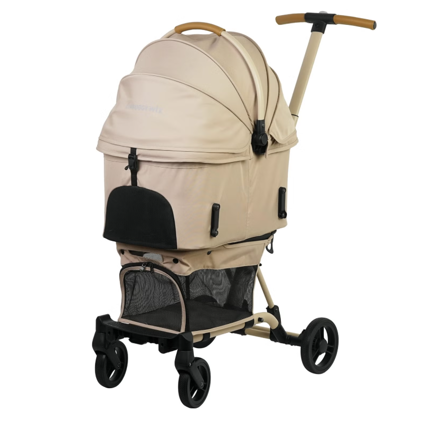Airbuggy for dog 更に値下げしました！犬用 バギーSM サンドベージュ AIRBUGGY（エアバギー） 【土日祝も毎日発送】エアバギー 犬 フィット