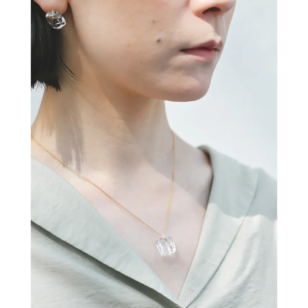 ネックレス グレイシア ハリオ HARIO ハリオランプワークファクトリー 長さ調整可能 アクセ ジュエリー レディース  fd-HAA-GC-N-NFの画像