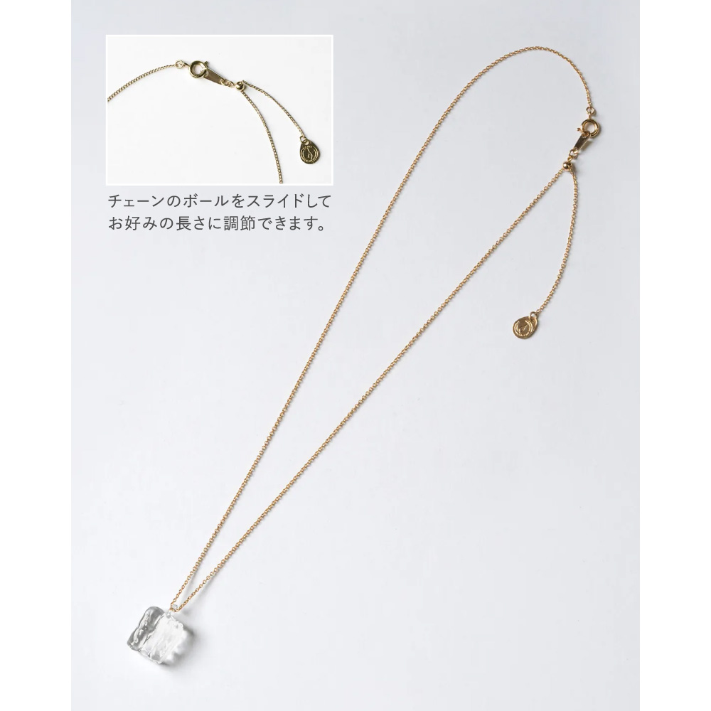 ネックレス グレイシア ハリオ HARIO ハリオランプワークファクトリー 長さ調整可能 アクセ ジュエリー レディース  fd-HAA-GC-N-NFの画像