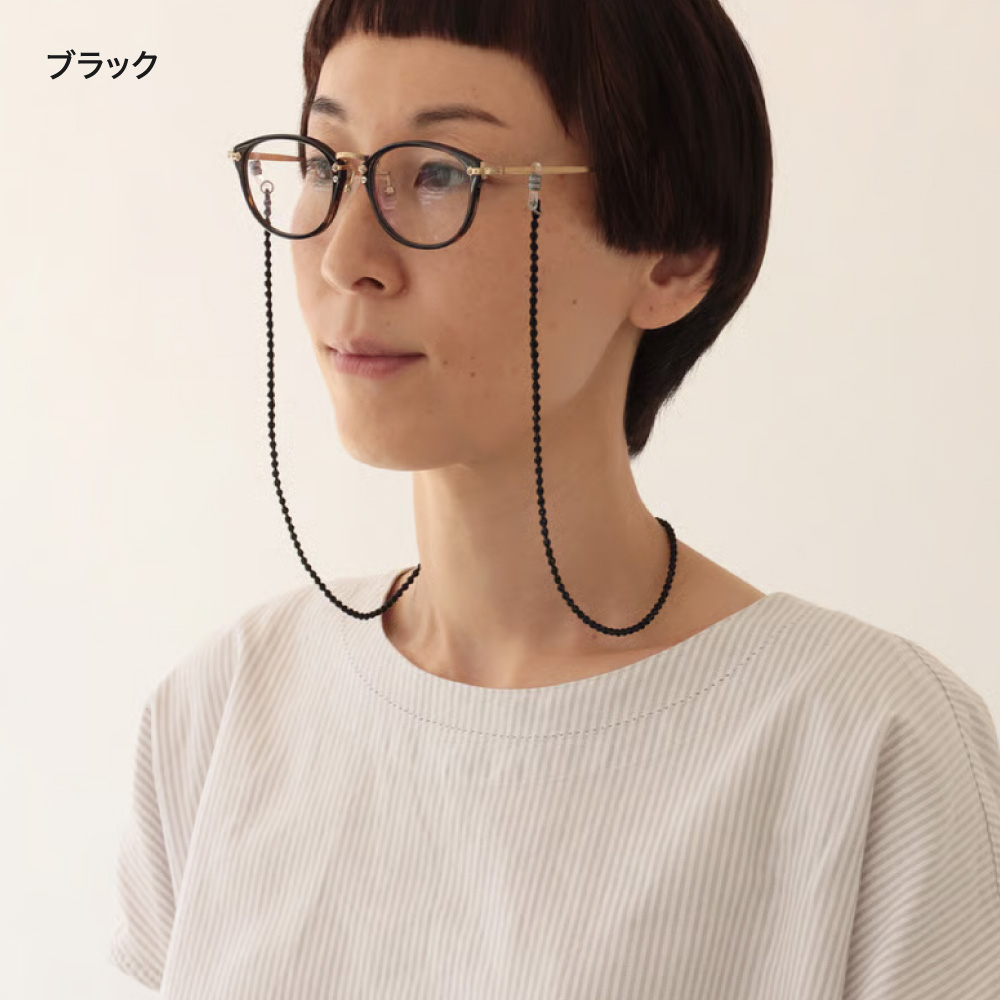 マイクロスフィア グラスコード トリプルオゥ OOO メガネチェーン ユニ