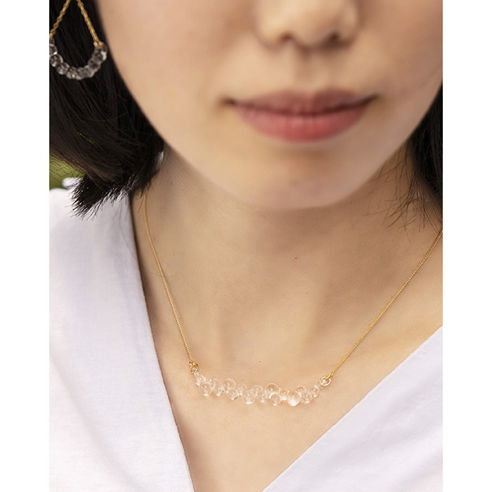 HARIO ハリオ Abstract ネックレス メルティーキューブ ネックレス メルティーキューブ