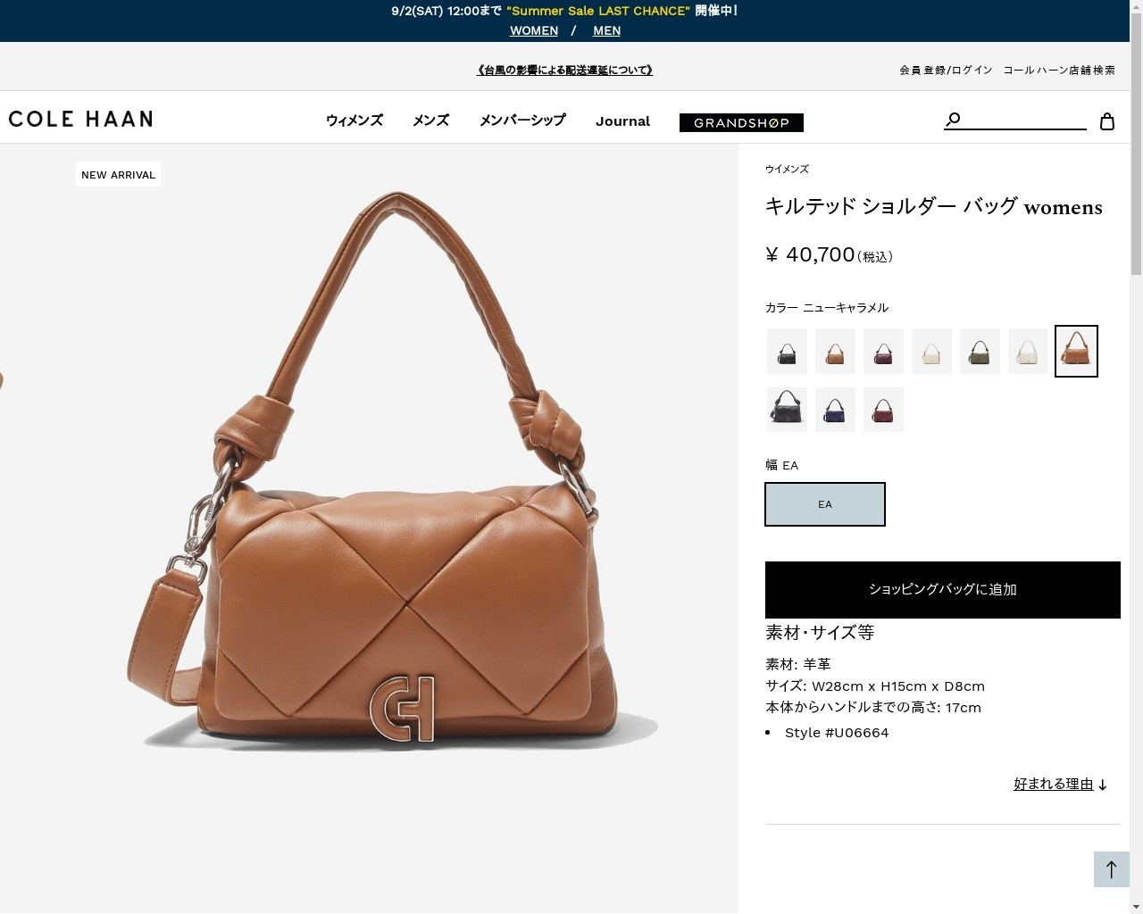 COLE HAAN（コールハーン） レディース バッグ & アクセサリー バッグ 