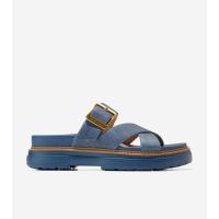 Cole Haan コールハーン 黒 ブラック レザー サンダル 花