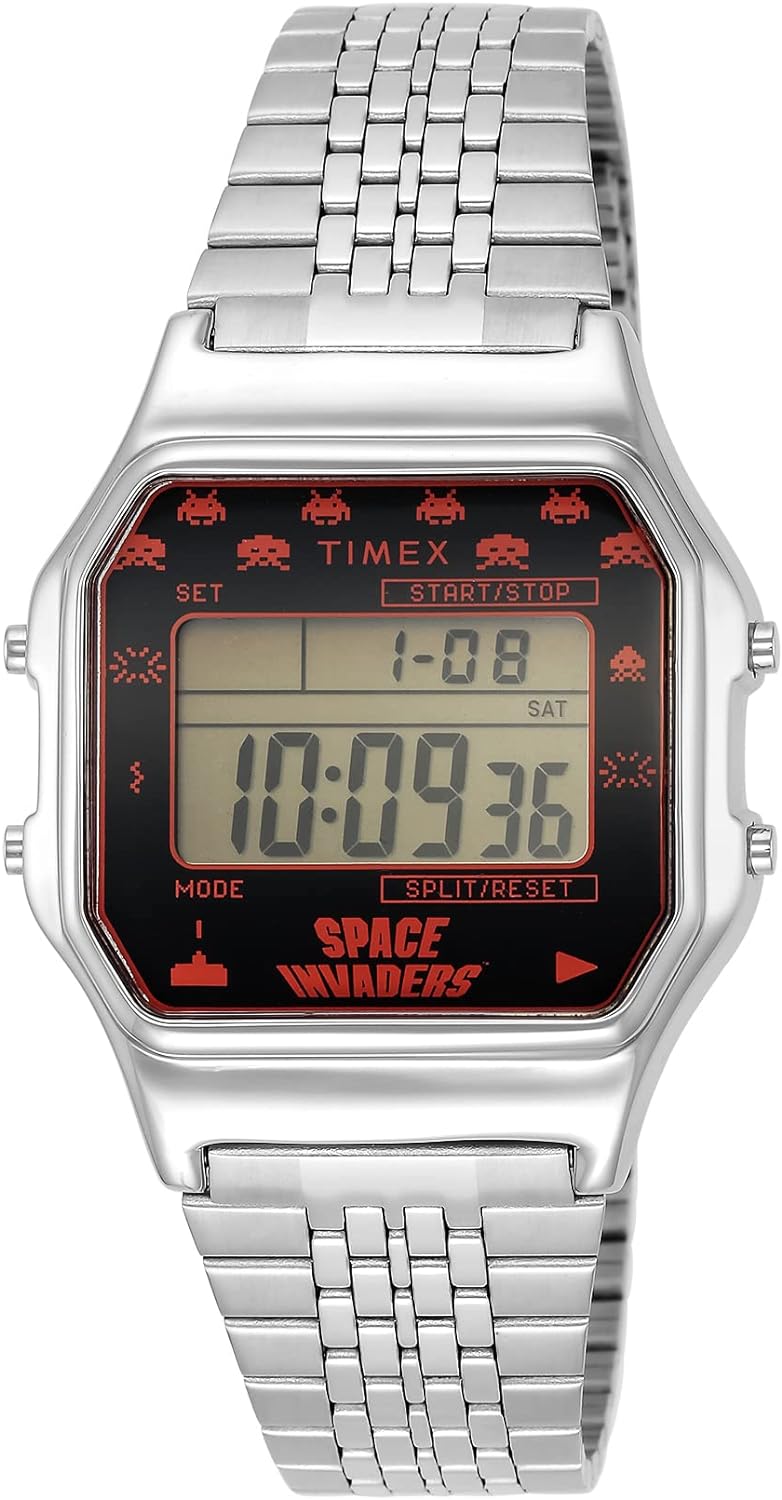 TIMEX タイメックス 腕時計 コラボ インベーダー キャラクター 80 Space Invaders メンズ レディース キッズ ゲームキャラ TW2V30000 TW2V30100｜colemo｜02