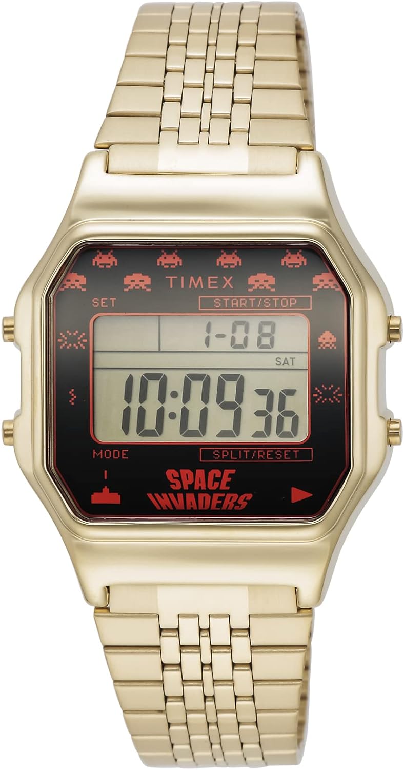TIMEX タイメックス 腕時計 コラボ インベーダー キャラクター 80 Space Invaders メンズ レディース キッズ ゲームキャラ TW2V30000 TW2V30100｜colemo｜03