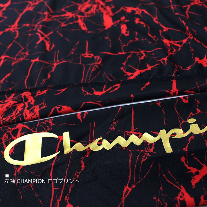 特価ブランド CHAMPION チャンピオン コンプレッション モックネック シャツ Ｔシャツ ストレッチ インナーシャツ CM4HS261H メンズ  長袖 ロングスリーブ 下着、靴下、部屋着