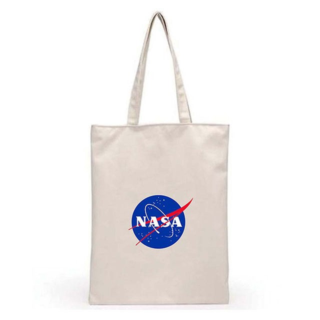 トートバッグ キャンバス Nasa レディース メンズ 大きめ 布 縦型 縦 オシャレ かわいい 大きい 肩掛け 軽い ブランド Na Ba 01 Collabornplus 通販 Yahoo ショッピング