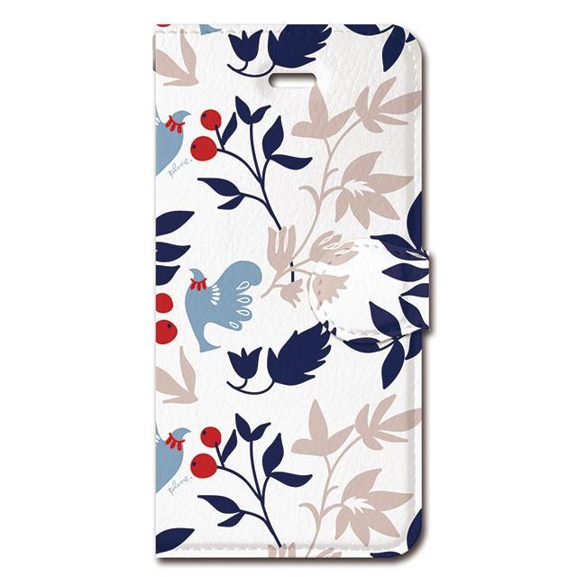 スマホケース iPhoneSE(第1世代)/5s/5 Plune 手帳型 ケース カード収納 かわいい 花柄 北欧 ピンク カラフル 猫 ねこ ネコ 動物｜collaborn-plus｜02