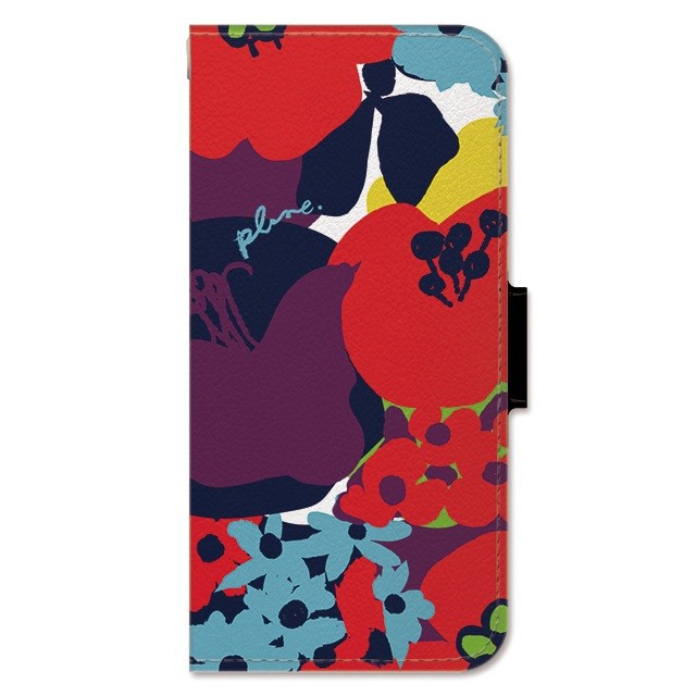 スマホケース iPhone SE(第2世代)/8/7 plune 手帳型 ケース カード収納 北欧 ドット柄｜collaborn-plus｜03