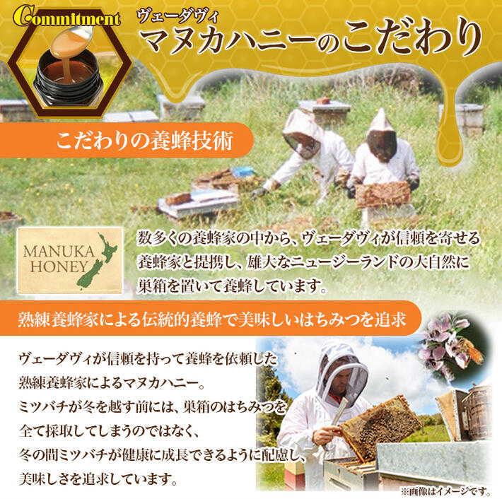 ヴェーダヴィ 特別な蜂蜜マヌカハニー