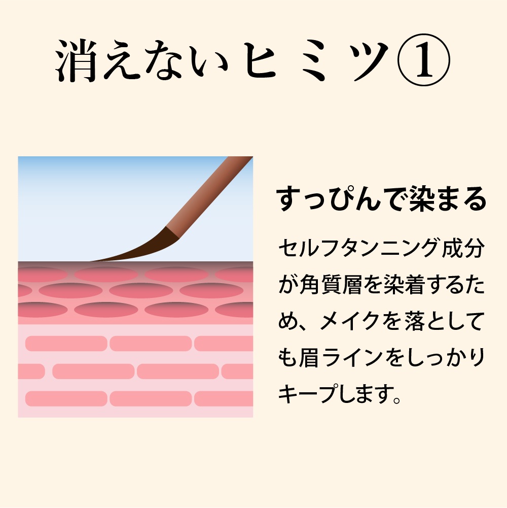 アイブロウ落ちない 消えない 眉ティント