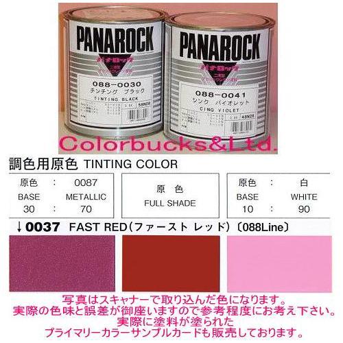 人気商品の再入荷情報をお届け！ ロックペイント 車両用 0.9kg スーパーレッド パナロック主剤 ペイント