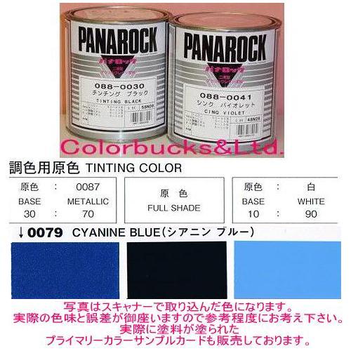 ロックペイント パナロック主剤 ビビットエロー 0.9kg 車両用塗料2液型