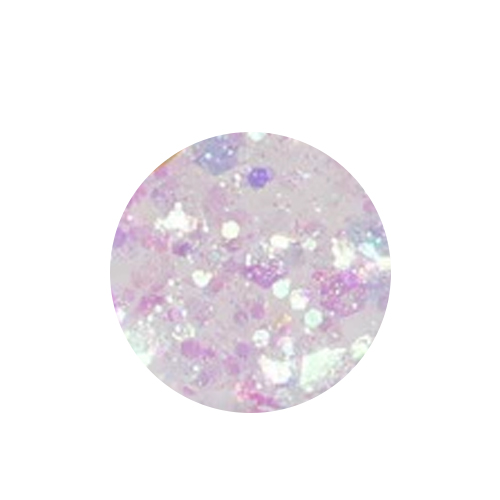 ネイル ホログラム ミックス カラフル 丸ホログラム バタフライ 月 星  