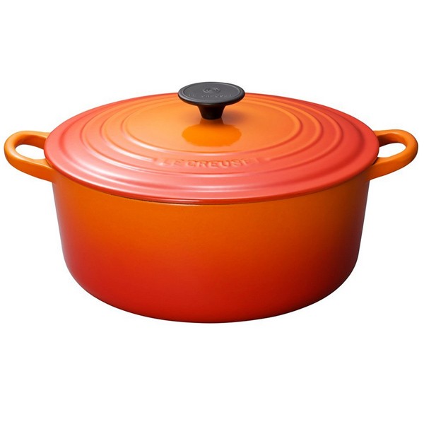 LE CREUSET　ル・クルーゼ ココットロンド　18cm 両手鍋　赤 Le Creuset（ル・クルーゼ） 両手鍋 ココット・ロンド 18cm 1.8L IH