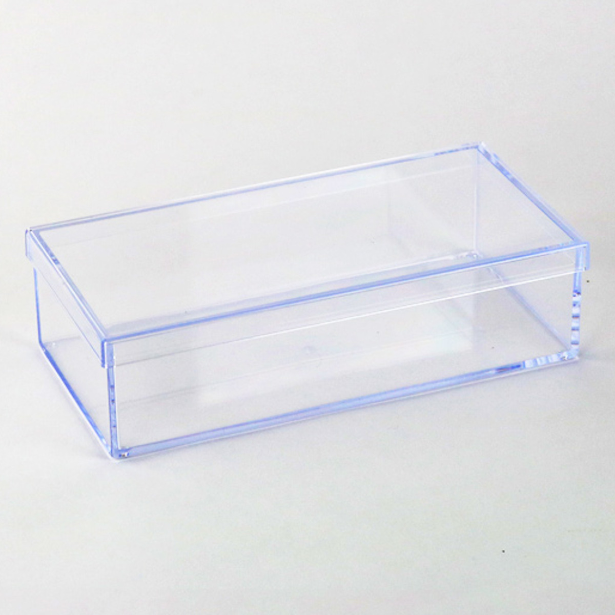 クリアケース フタ付き 幅21.7×奥行10.6×高さ5.6cm 小物入れ ふた付き