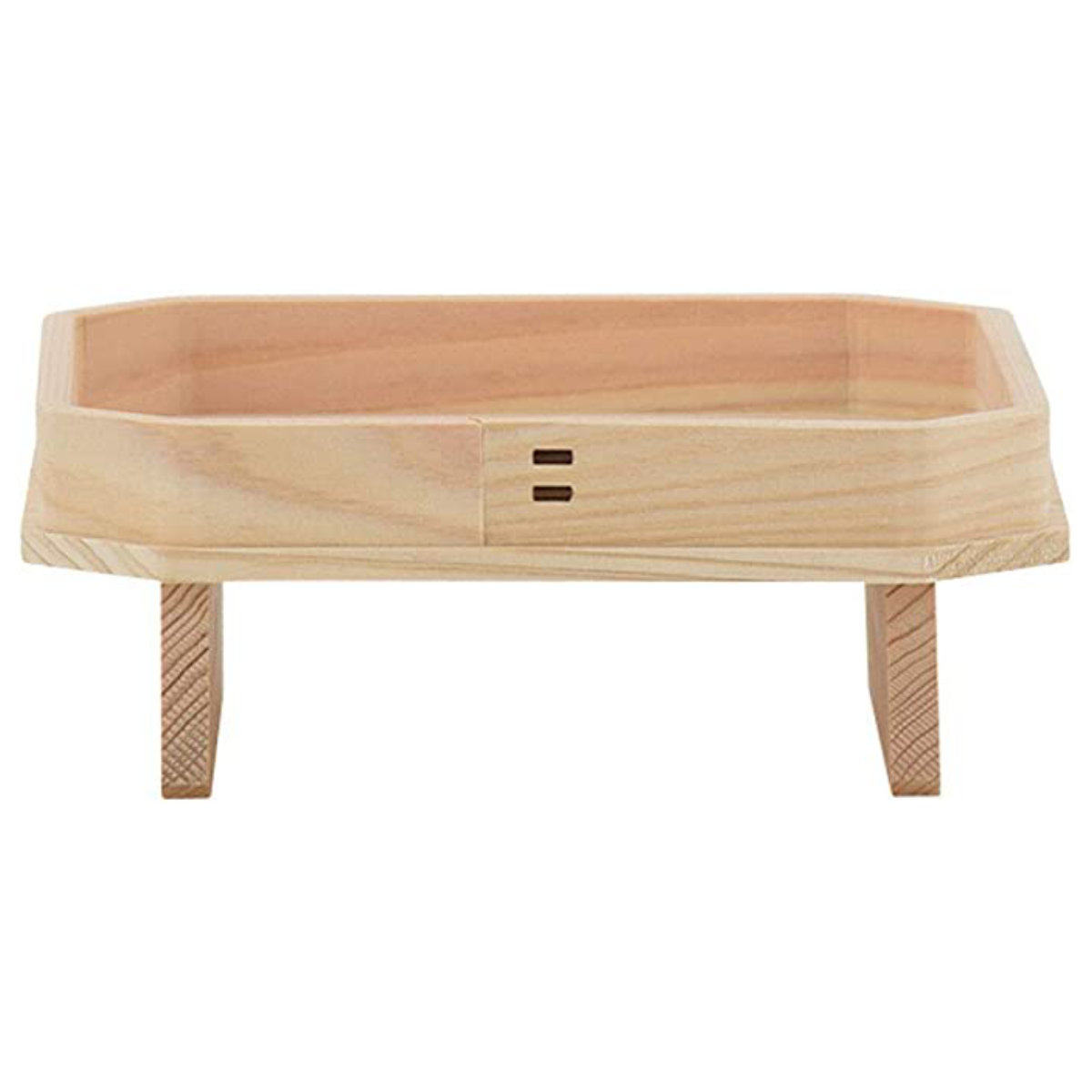 神具 三宝 6号 白木 足付 （ 三方 6寸 さんぽう 鏡餅台 お供え お供え