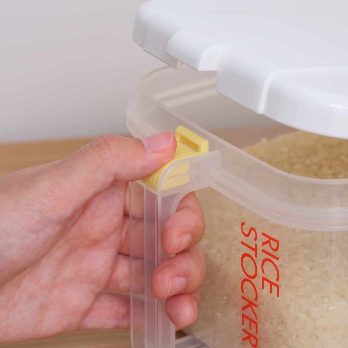 スケーター 米びつ 冷蔵庫用米びつ 横型 2.5kg 2個セット （ 計量