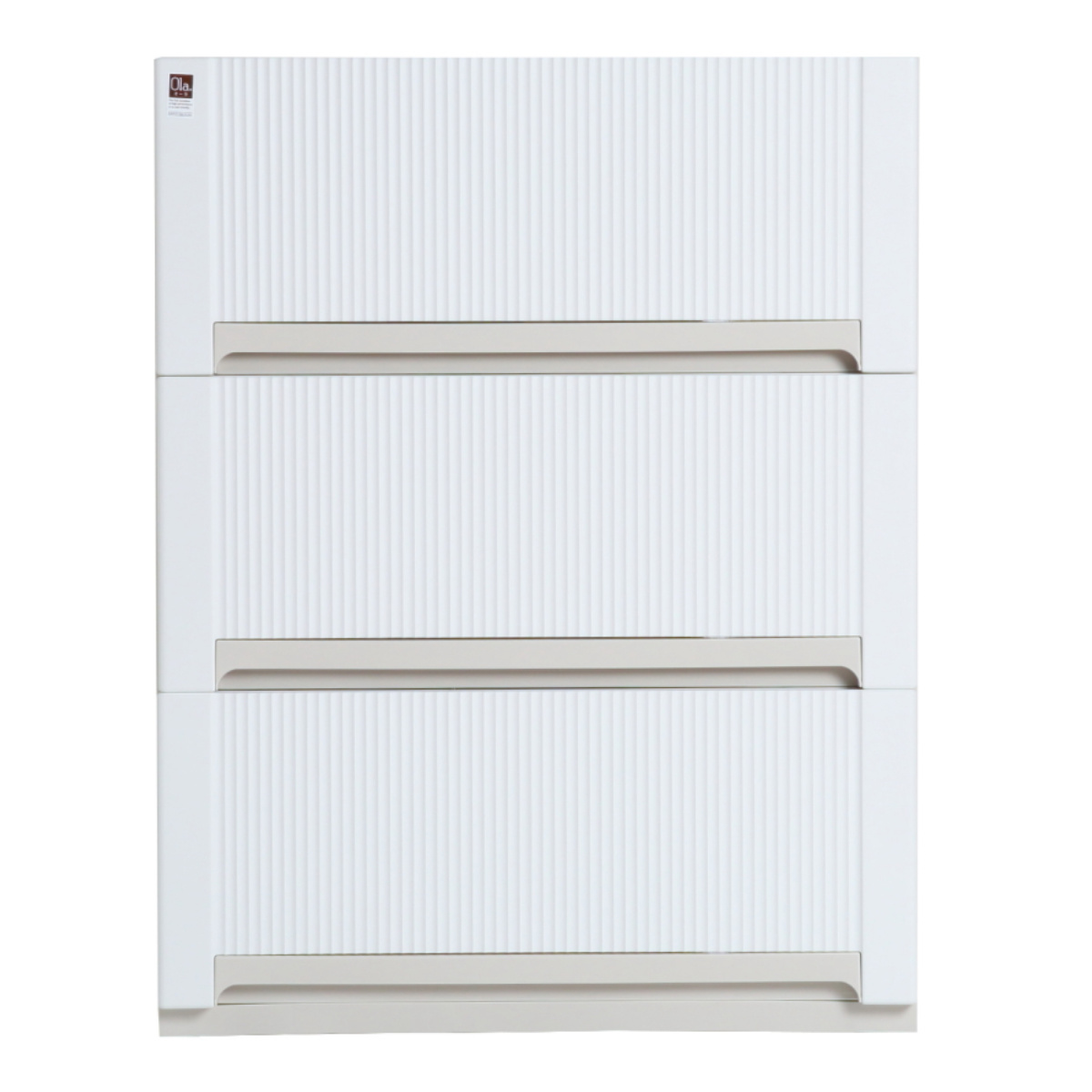 サンコープラスチック チェスト オーラ ワイド 深型 3段 収納 （ 幅65