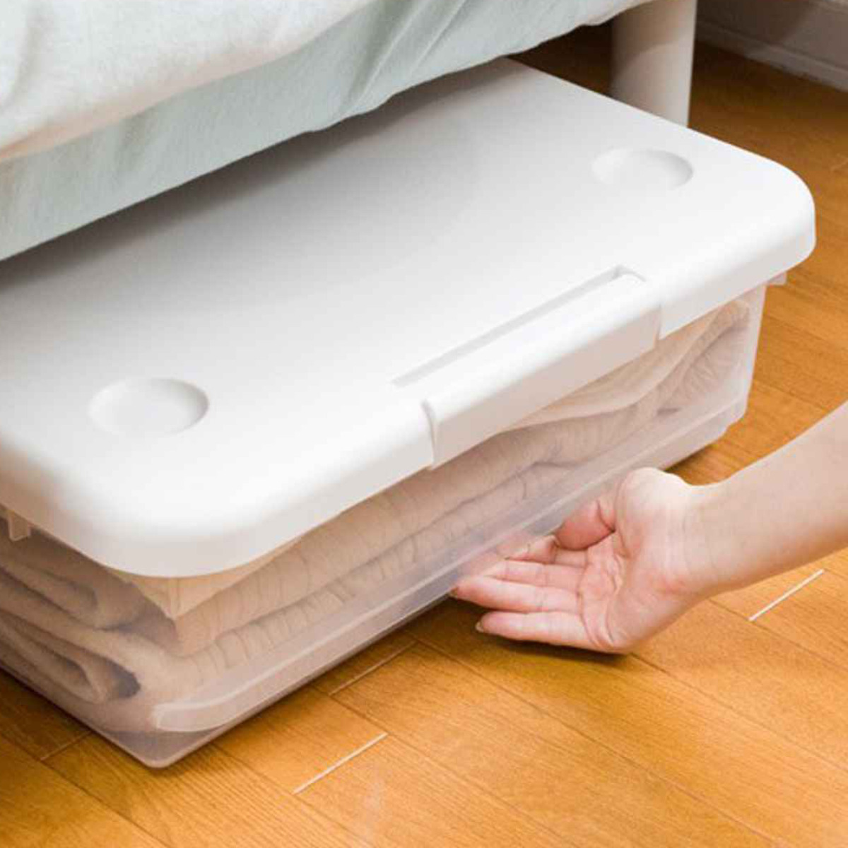 天馬 収納ボックス 45S ロング とっても便利箱 フタ付き 5個セット