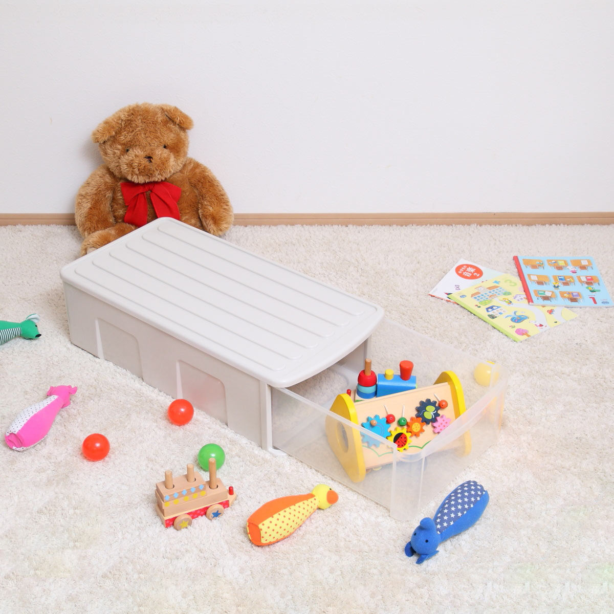 サンコープラスチック 収納ケース シンクセルト 引き出し LM （ 幅38