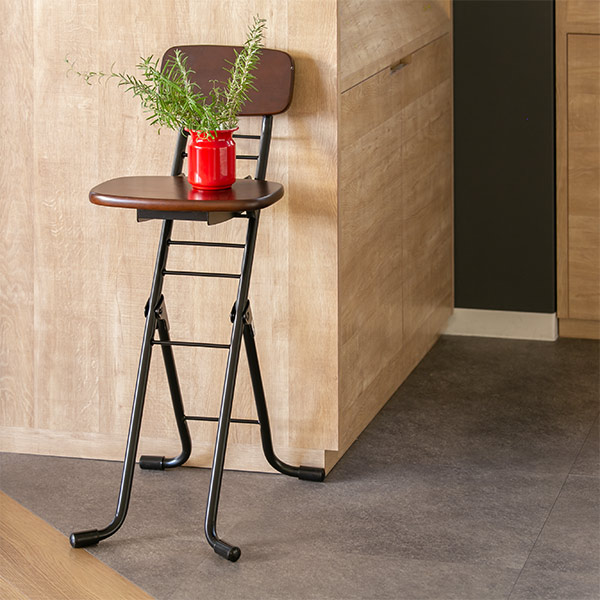 ルネセイコウ 折りたたみ椅子 2脚セット 高さ調節 6段階調節 リリィ