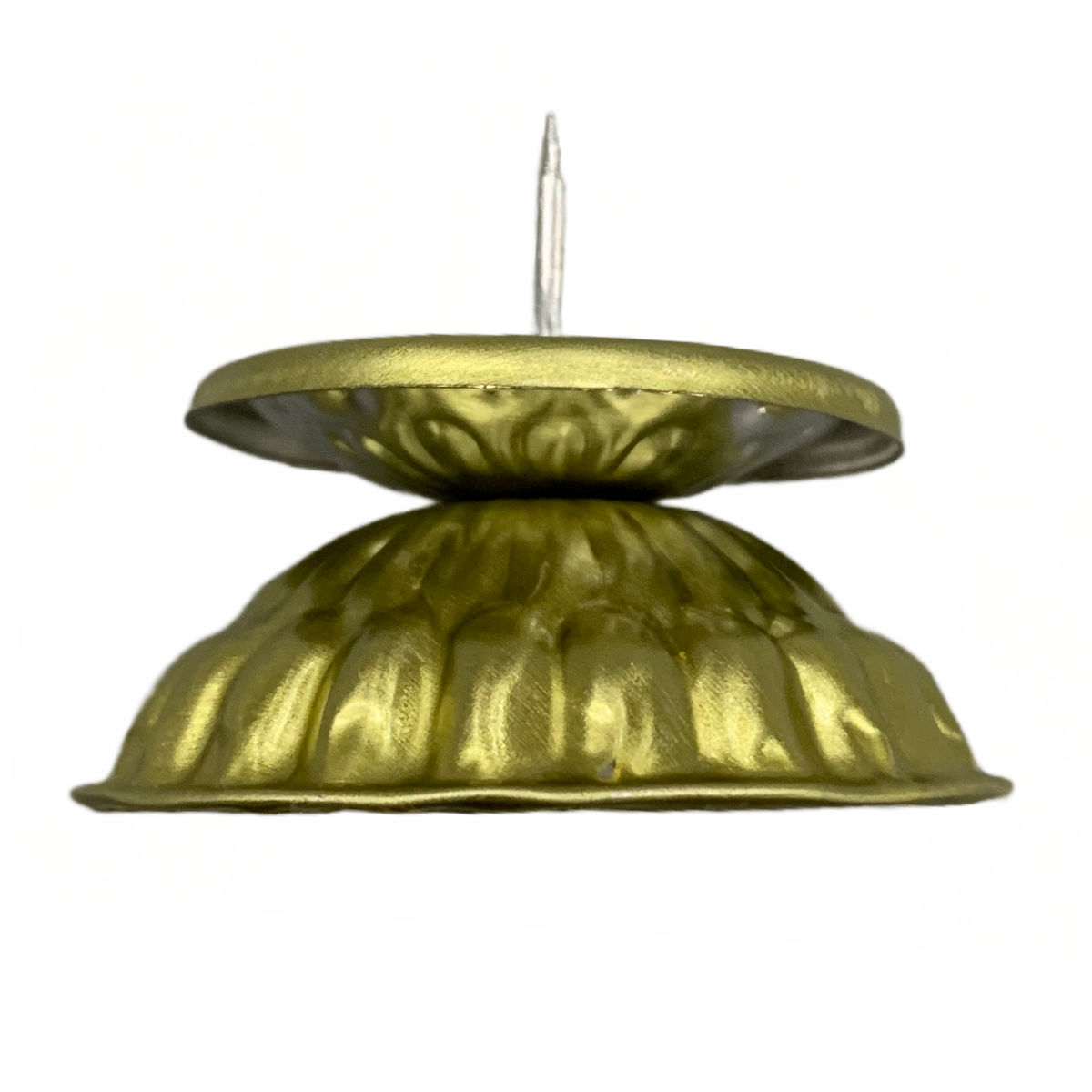 ローソク立て 菊ダルマ 金 ( 灯明 明かり ...の詳細画像1