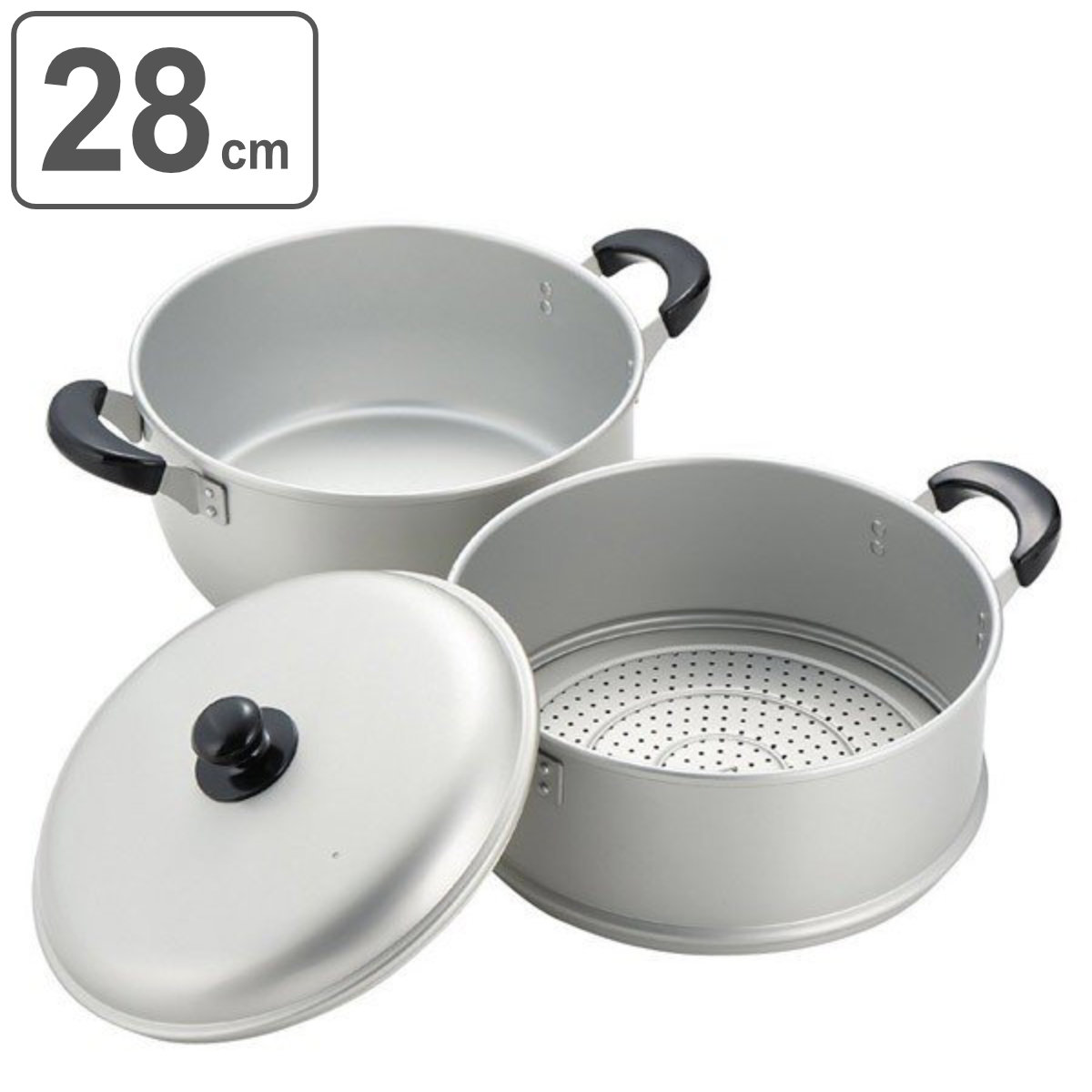 両手鍋 28cm アルミ製」の人気商品一覧 | 安い商品を通販サイトから