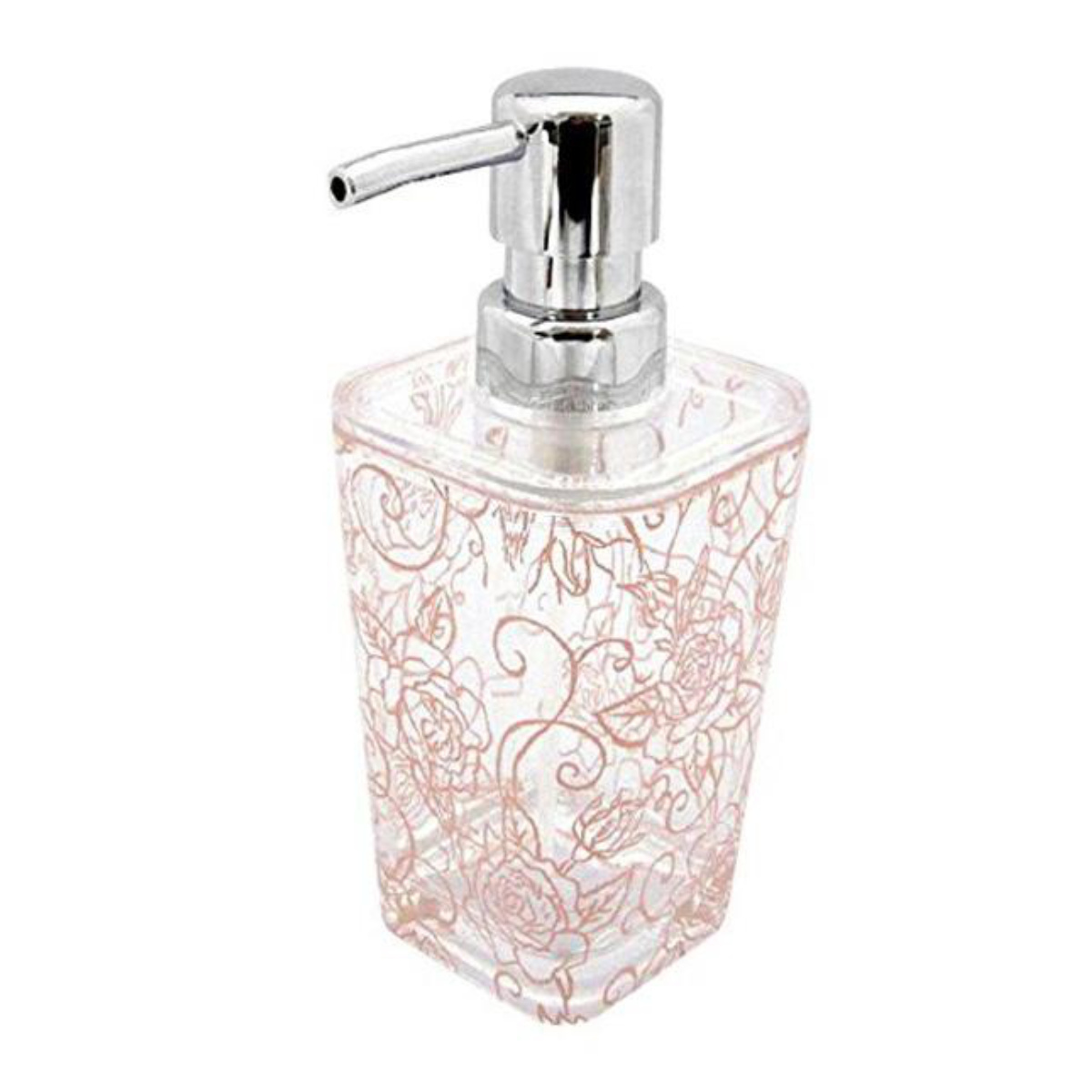 センコー ディスペンサー クリアローズ ソープボトル Sサイズ