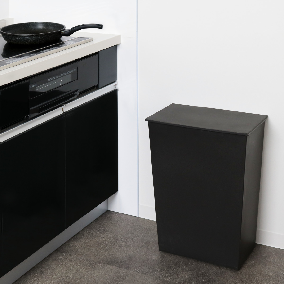 ゴミ箱 kcud 36L 横型ワイド 分別 ふた付き （ 45L袋対応可 45リットル対応 36l 36リットル クード ダストボックス スリム キッチン ） | kcud | 18