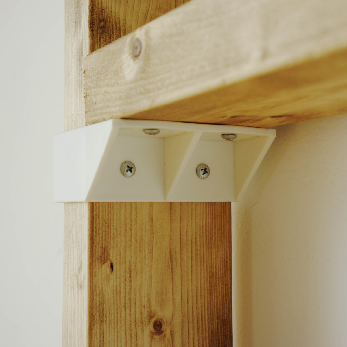 LABRICO 棚受 シングル ラブリコ DIY パーツ 2×4材 棚 ラック 同色5