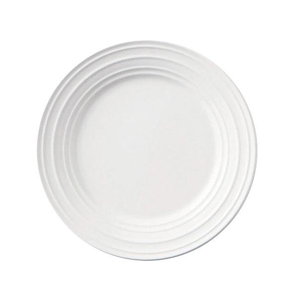 プレート 16cm 洋食器 SWIRL スワール ホワイト （ 食洗機対応 電子レンジ対応 皿 中皿 ケーキ皿 デザート皿 ）