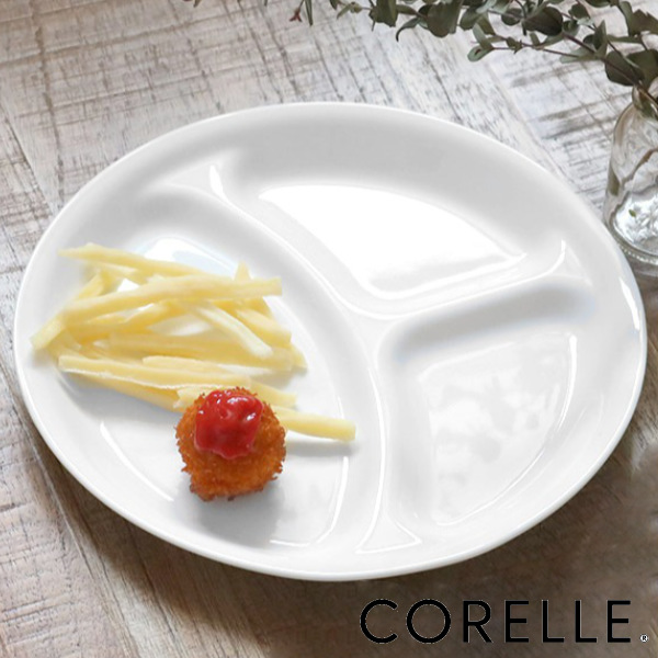 �����`�v���[�g 26cm CORELLE �R���[�� �E�C���^�[�t���X�g �����K���X �i �H��@�Ή� �d�q�����W�Ή� �I�[�u���Ή� �z���C�g �d�؂�M ���M ���� �j