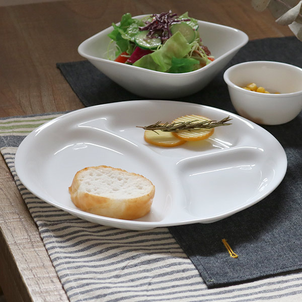 パール金属 ランチプレート 26cm CORELLE コレール ウインターフロスト