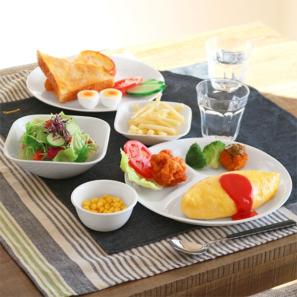 パール金属 ランチプレート 26cm CORELLE コレール ウインターフロスト