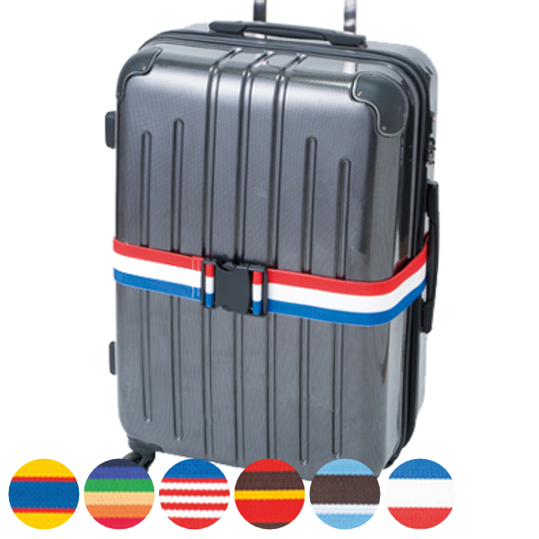ワンタッチ スーツケースベルト ネーム タグ 付き 国旗柄 ドイツ 一番人気物
