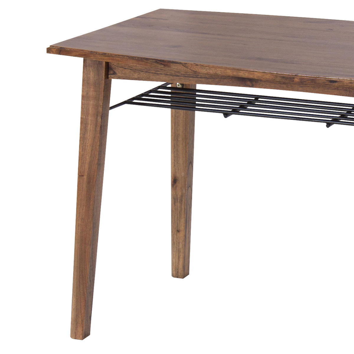 ダイニングテーブル 幅130cm Timber （ 4人掛け 食卓 ダイニング テーブル 木製 天然木 ビンテージ調 ）_5