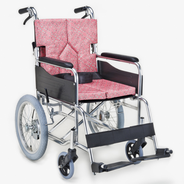 車いす 介助式 背折れタイプ 座面幅38cm 非課税 （ 車椅子 車イス 介護
