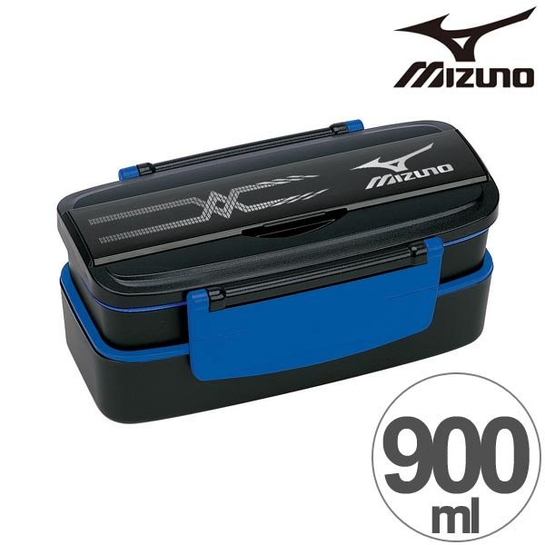 スケーター お弁当箱 2段 ミズノ MIZUNO メンズタイトランチボックス2