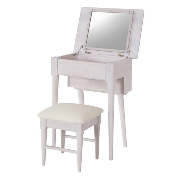 東谷　簡易ドレッサー 東谷 ドレッサー スツールセット フレンチカントリー Natura 幅58cm
