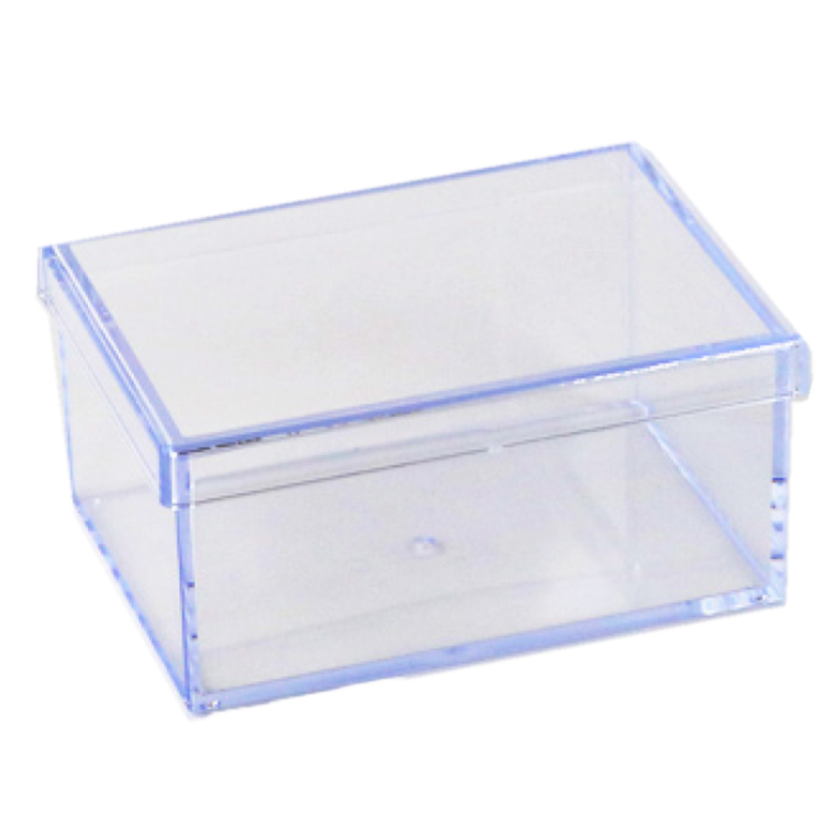 クリアケース フタ付き 幅13×奥行9.4×高さ6cm 小物入れ ふた付き S 深