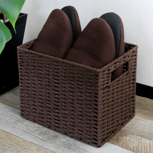 ちどり産業 収納ボックス 縦型 紙製 1／2サイズ 幅18×奥行26×高さ20cm