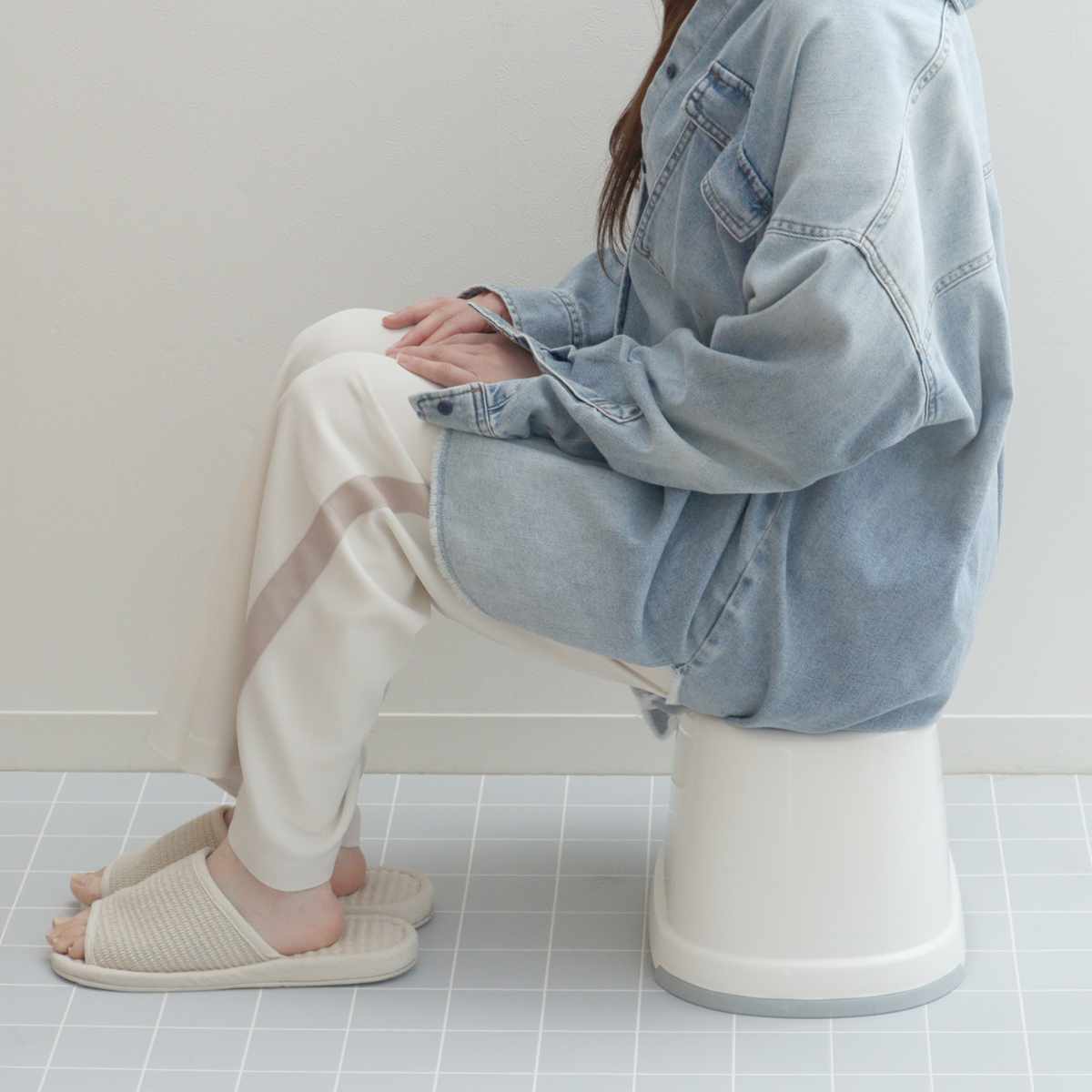 風呂イス バスチェア YUNOA 高さ21cm...の詳細画像5