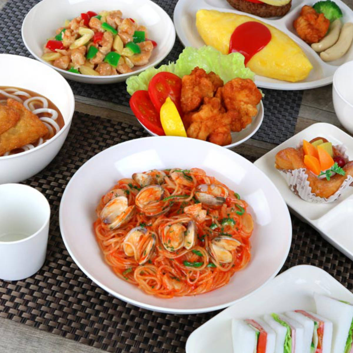 宮本産業 プレート レクタングル 27cm クリーンコート ホワイト