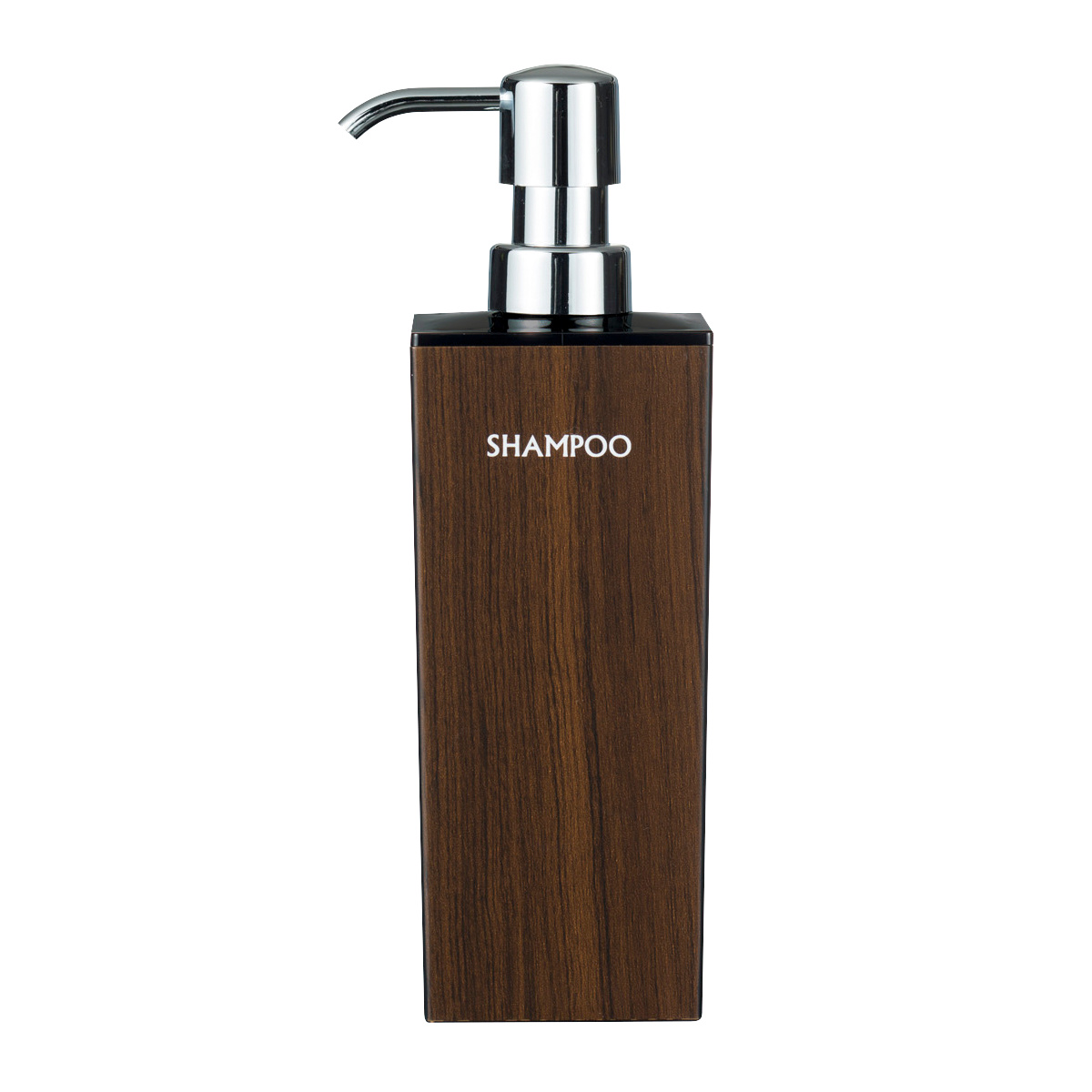 ディスペンサー WOODY 角型 500ml シャンプー 用 （ 詰め替え