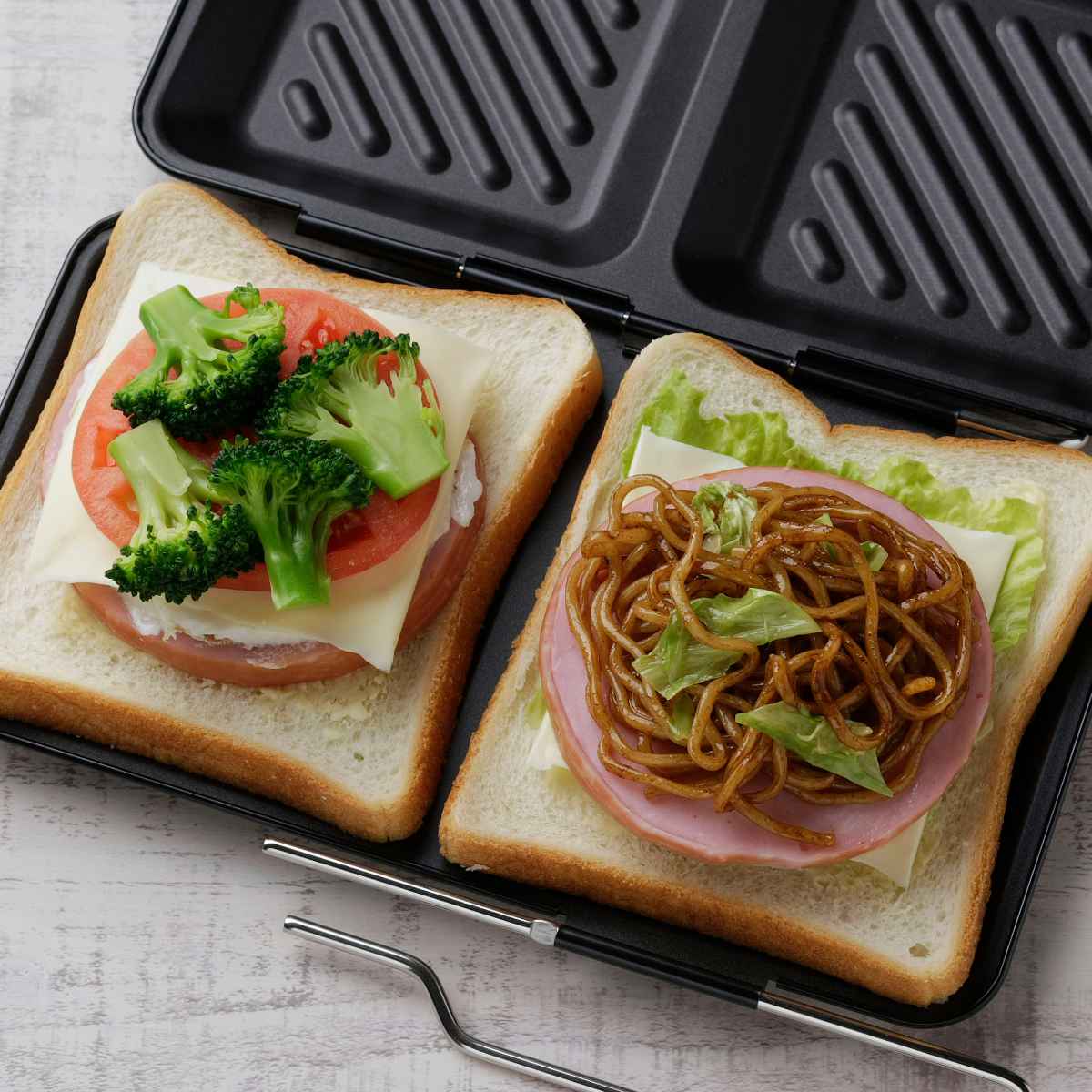 ホットサンドメーカー グリルdeクック ホッと...の詳細画像2