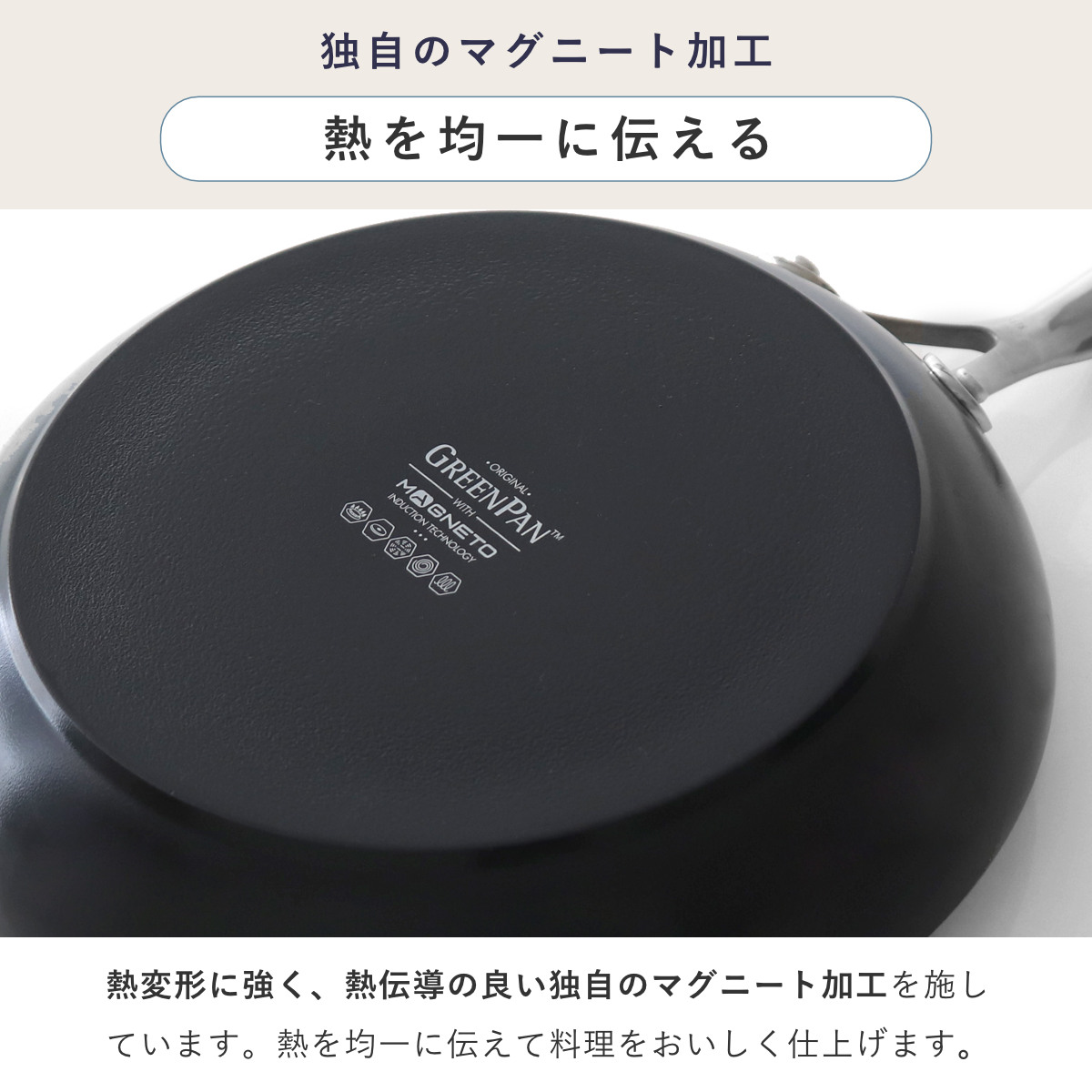 GREEN PAN（グリーンパン） フライパン 24cm IH対応 ヴェニスプロ